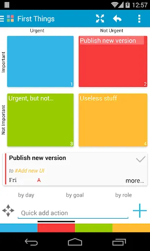 My Effectiveness Habits Screenshots
