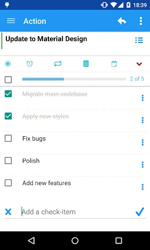 My Effectiveness Habits Screenshots