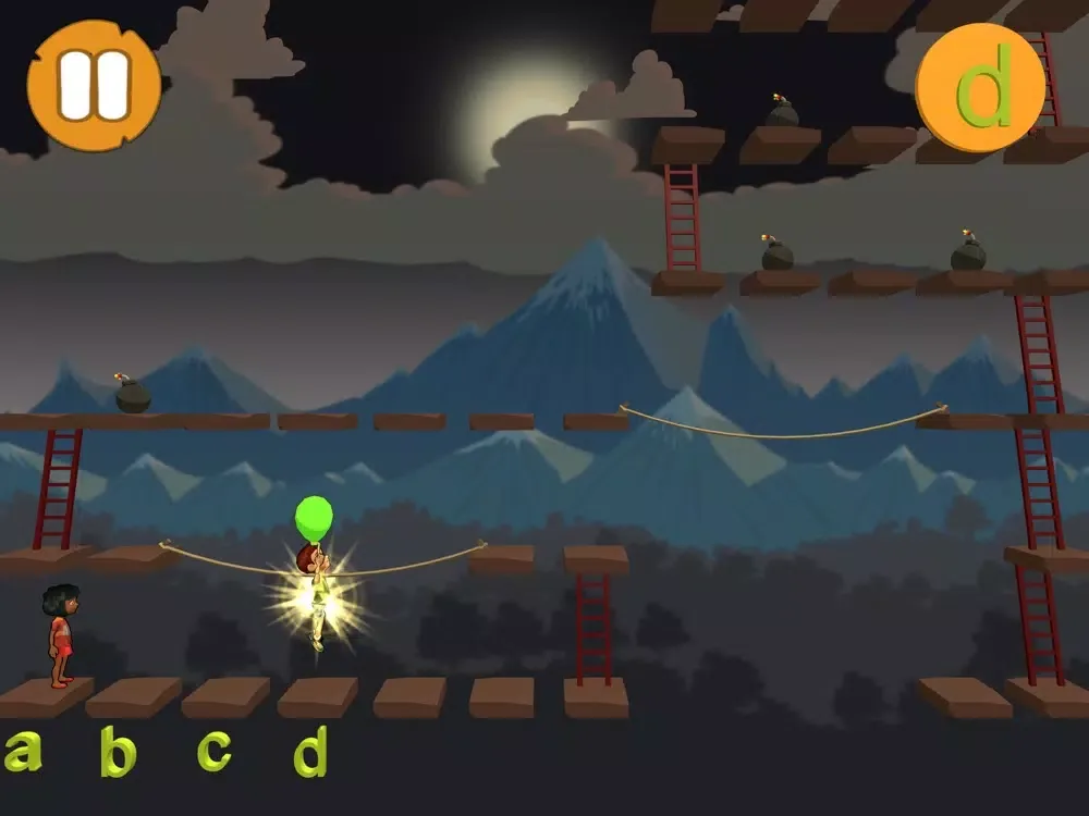 Screenshot di Alphabet and Ladders - LITE iPad 