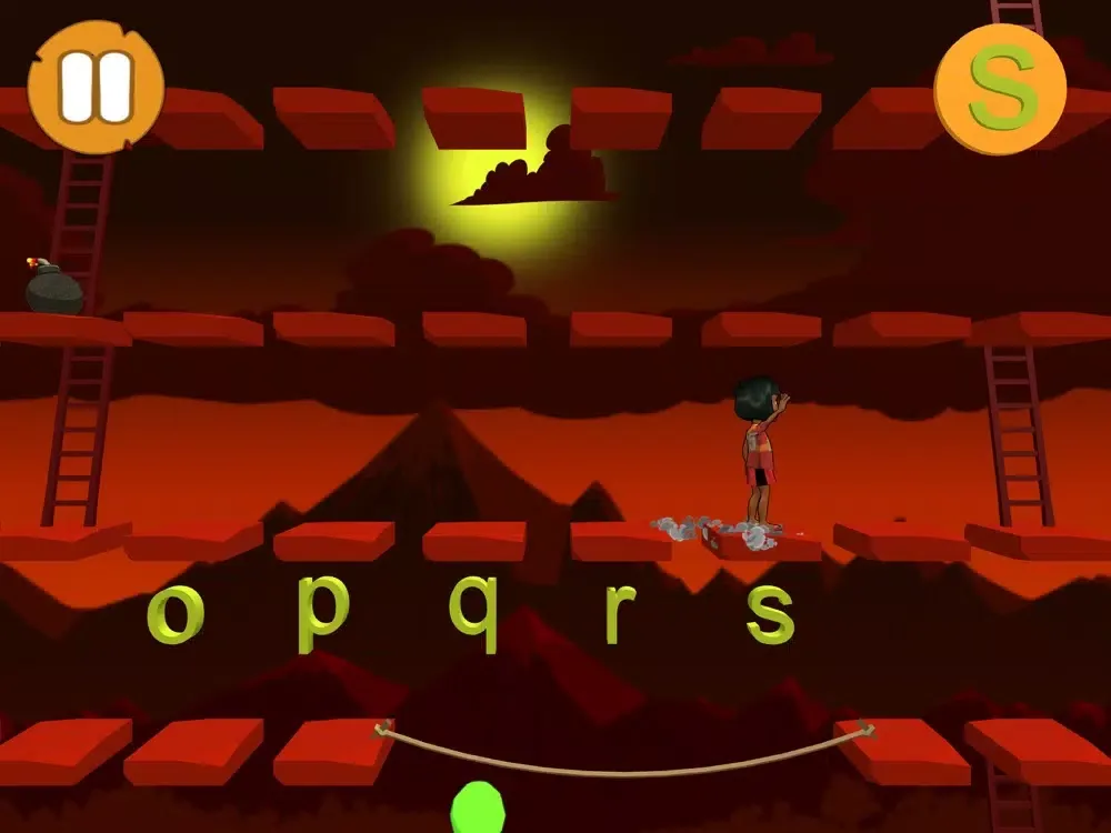 Screenshot di Alphabet and Ladders - LITE iPad 