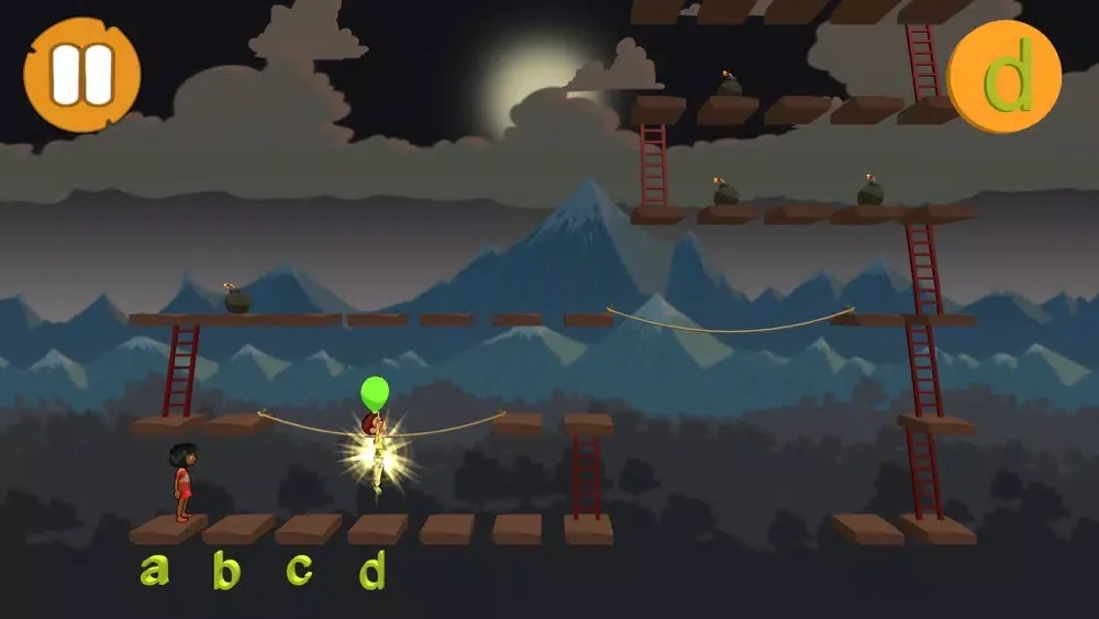 Screenshot di Alphabet and Ladders - LITE