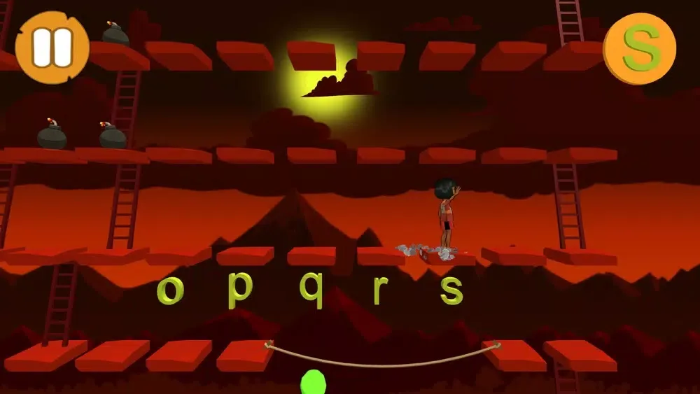 Screenshot di Alphabet and Ladders - LITE