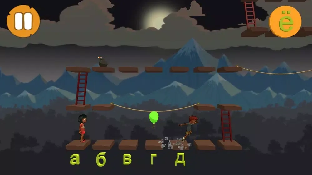 Screenshot di Alphabet and Ladders - LITE