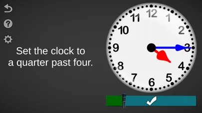 Tangkapan skrin Time to Tell Time