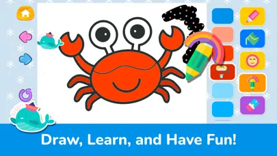 Captures d'écran de Kids Coloring Apps kids doodle