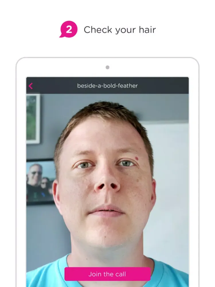 Talky – Simple video chat iPad  Screenshots