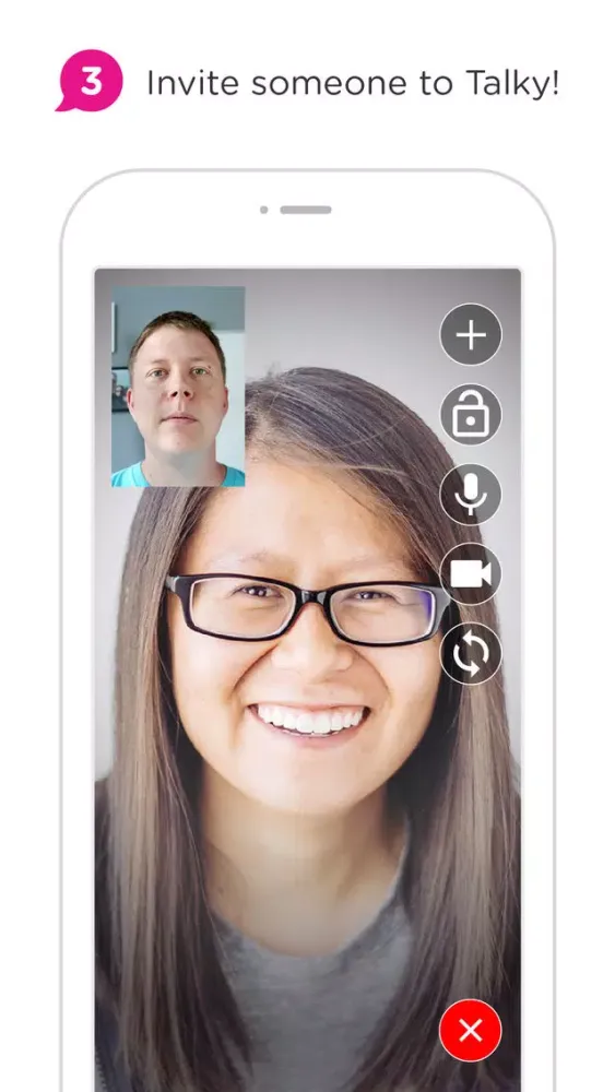 Talky – Simple video chat Screenshots