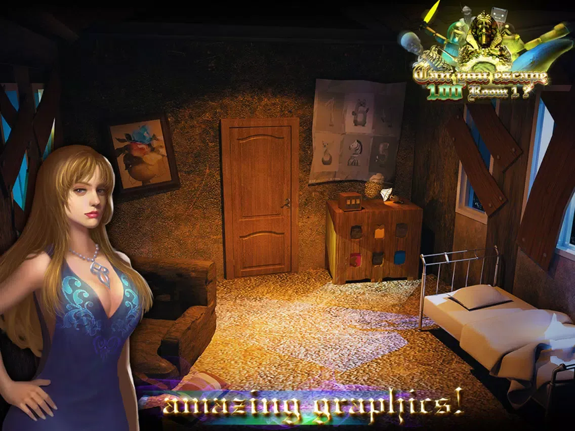 Can you escape 100 Room 4 iPad  Ekran Görüntüleri