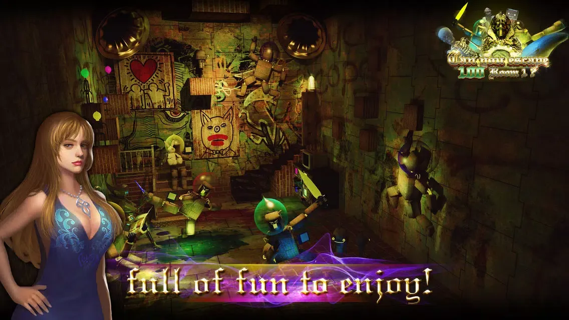 Can you escape 100 Room 4 Ekran Görüntüleri