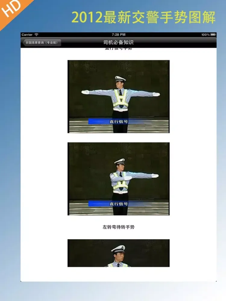 Captures d'écran de 全国车辆违章查询专业版 iPad 