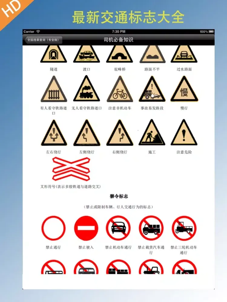 Captures d'écran de 全国车辆违章查询专业版 iPad 