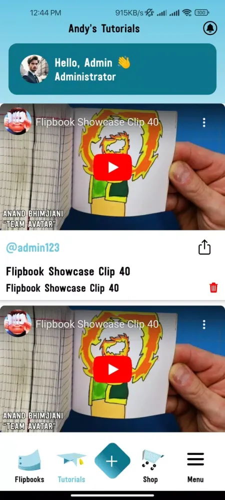 Andymation Ekran Görüntüleri