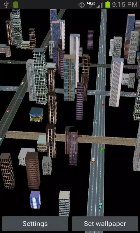 3D Urban City Screenshots