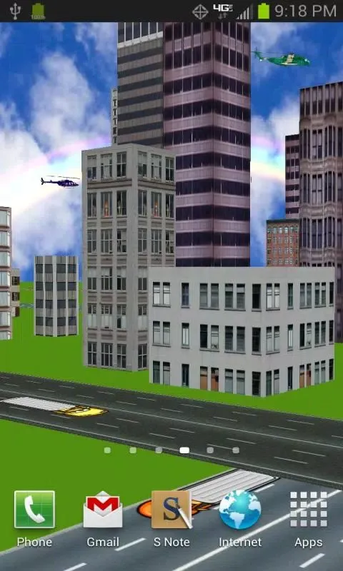3D Urban City Screenshots