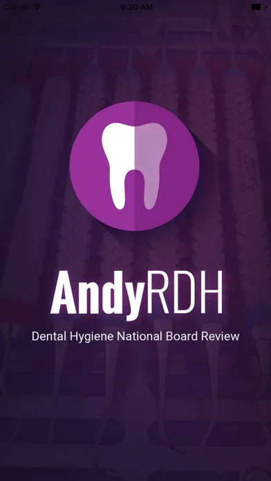 Tangkapan skrin AndyRDH Board Review for NBDHE