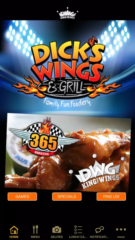 Dick's Wings and Grill স্ক্রিনশট