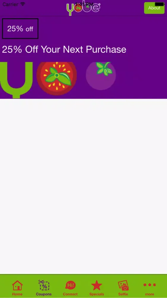 Capturas de pantalla de Yobe Frozen Yogurt