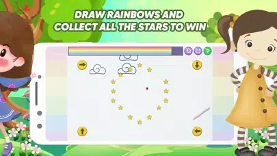 Rainbow Ball - Physics Puzzles سکرین شاٹس