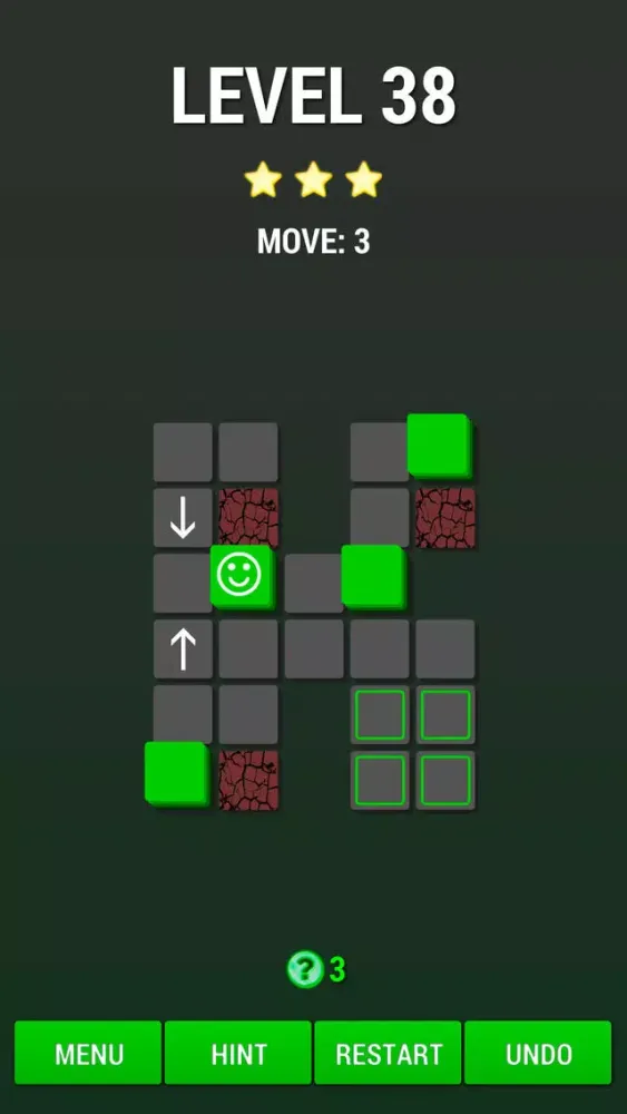 Move on Green - logic puzzle game سکرین شاٹس