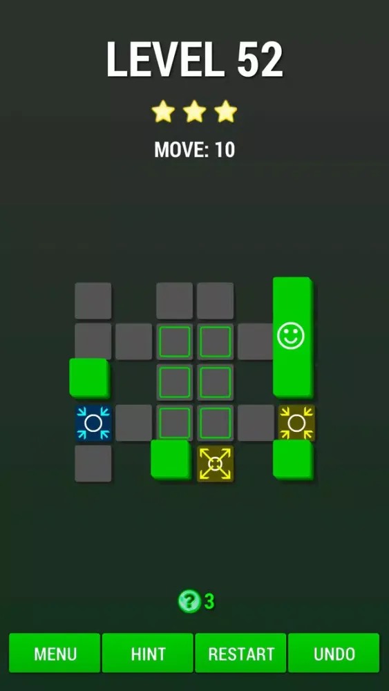 Move on Green - logic puzzle game سکرین شاٹس