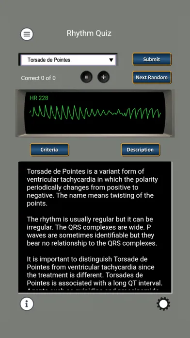 Tangkapan layar ECG and ACLS Tutor