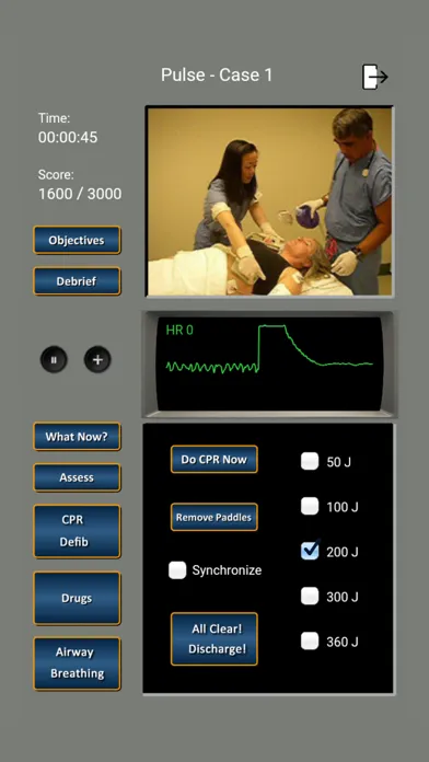 Tangkapan layar ECG and ACLS Tutor