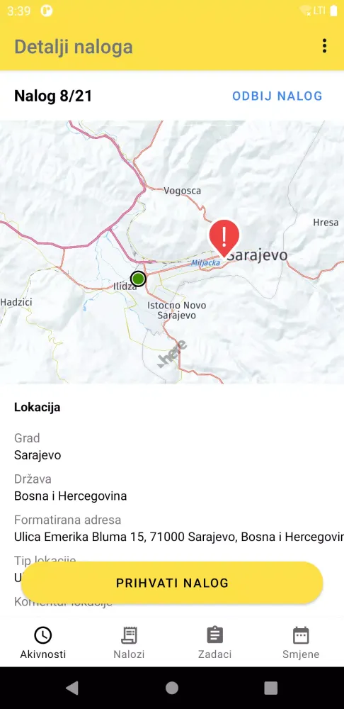 BIHAMK Asistencija Screenshots