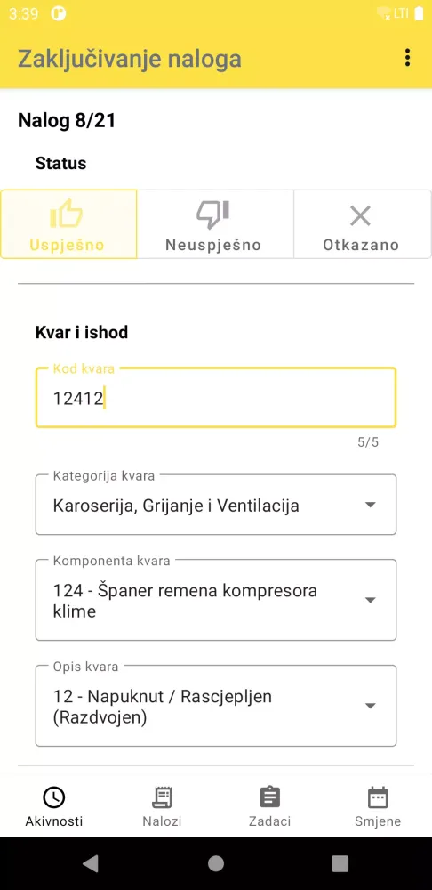 BIHAMK Asistencija Screenshots