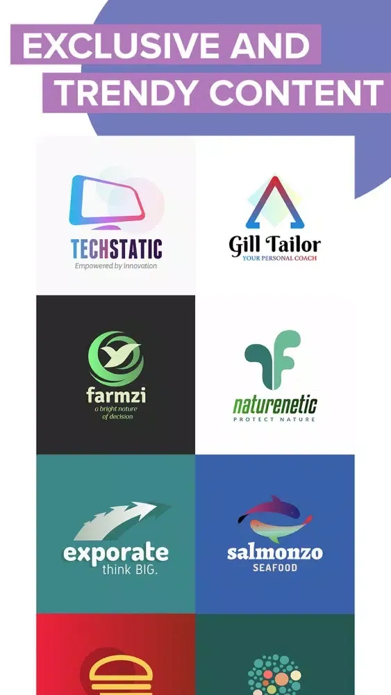 Minimal Logo Maker Screenshots