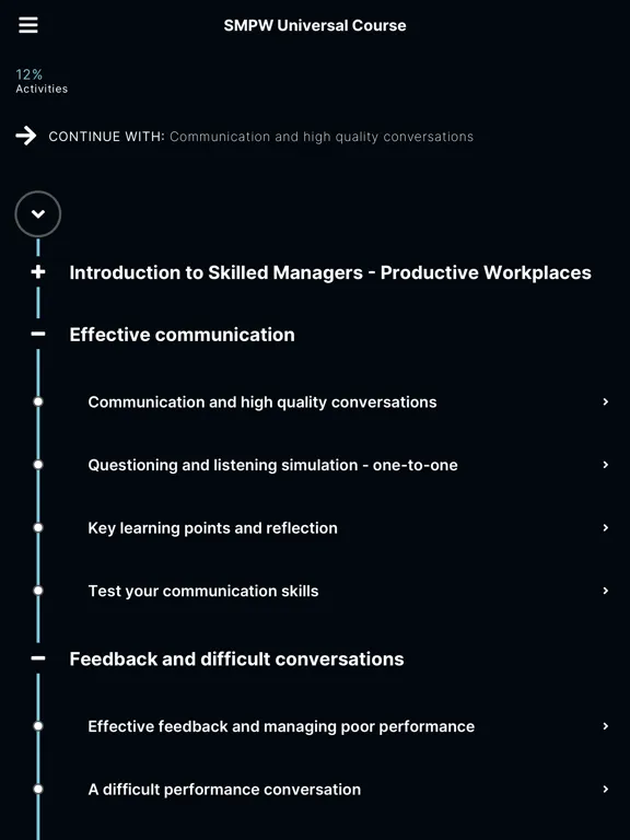 Skilled Managers iPad  स्क्रीनशॉट