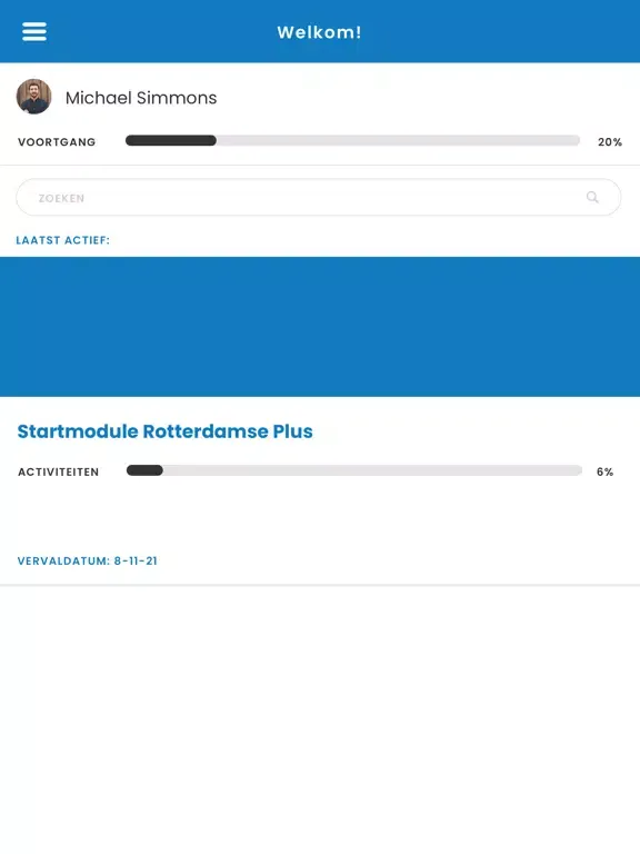 Tangkapan layar Rotterdamse Plus iPad 