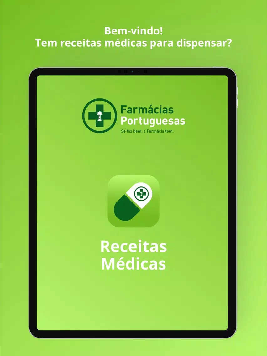 Tangkapan skrin Receitas Médicas iPad 