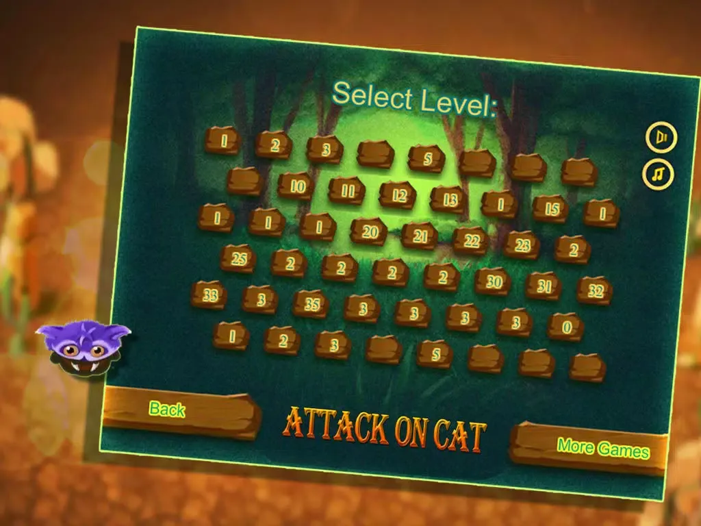 Zrzuty ekranu Attack on cat iPad 