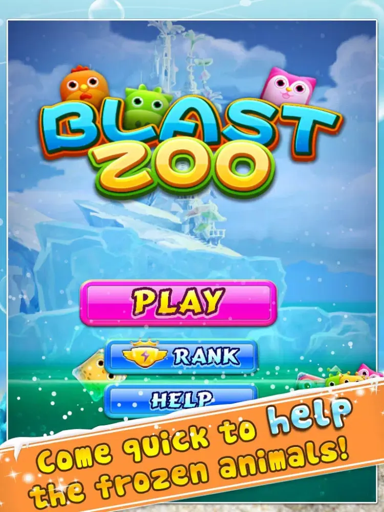 Captures d'écran de Pop Blast Ice iPad 