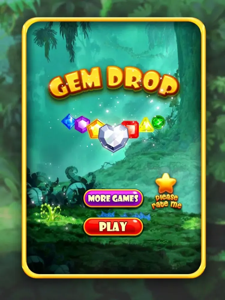 Pop Gem Drop iPad 应用截图
