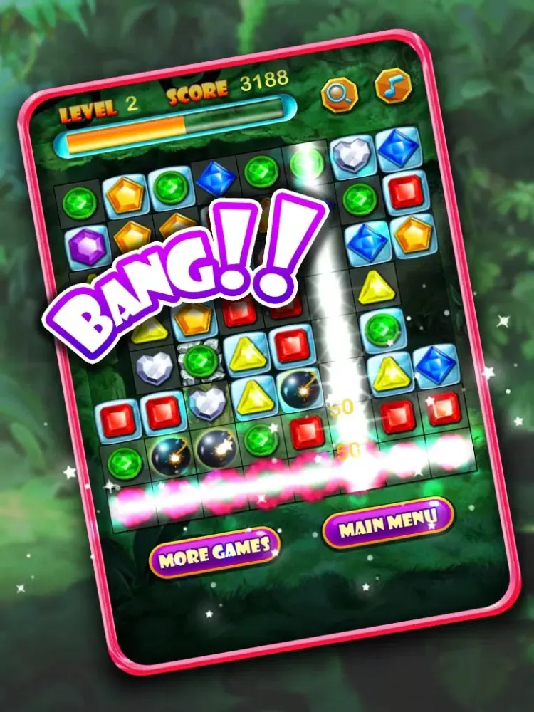 Pop Gem Drop iPad 应用截图