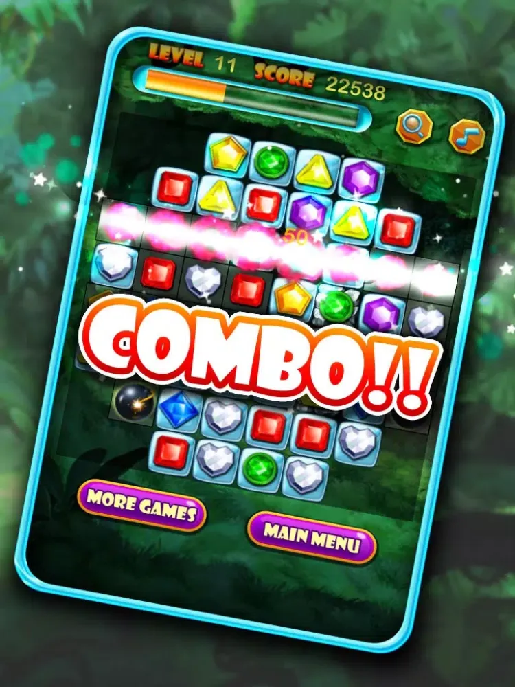 Pop Gem Drop iPad 应用截图