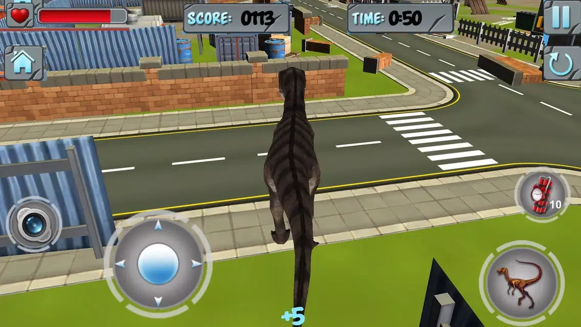 Скриншоты Dino Destroyer City hunter