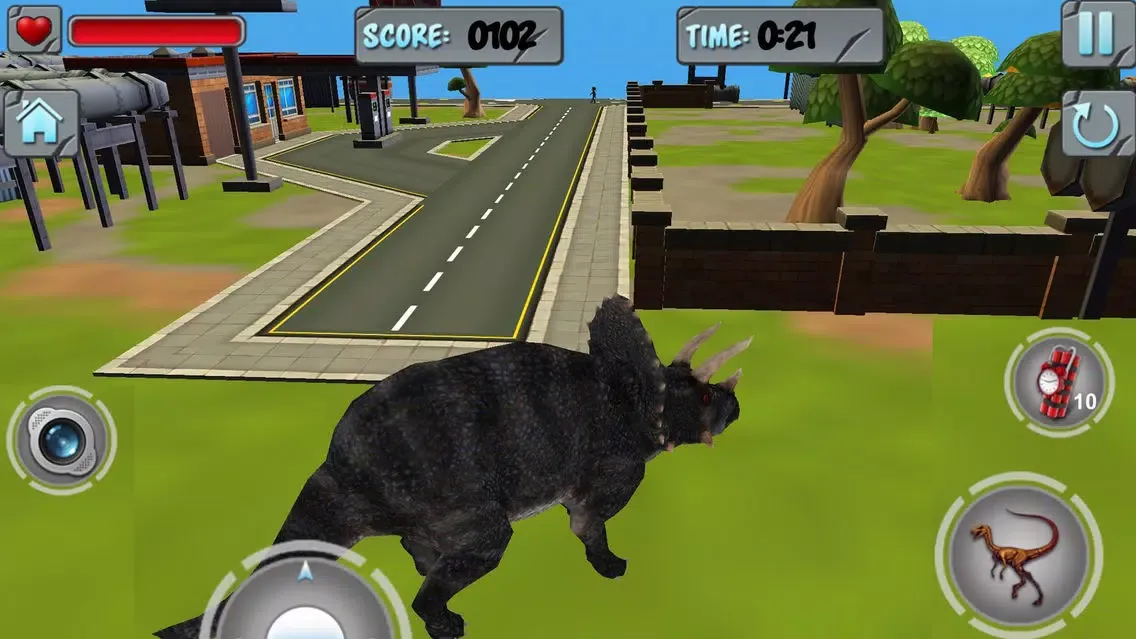 Скриншоты Dino Destroyer City hunter