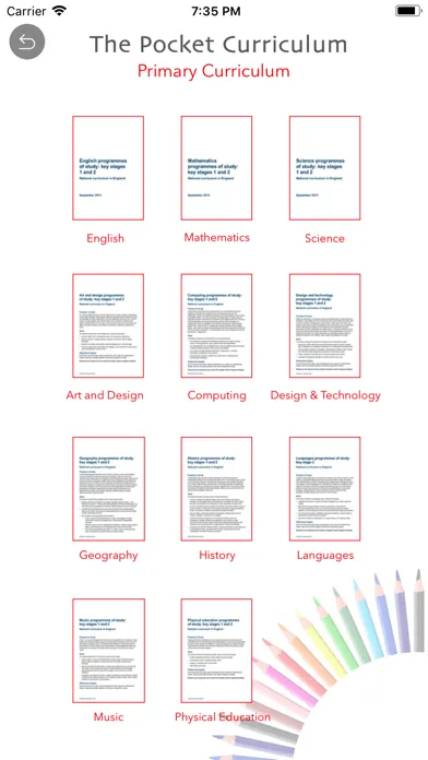 The Pocket Curriculum سکرین شاٹس