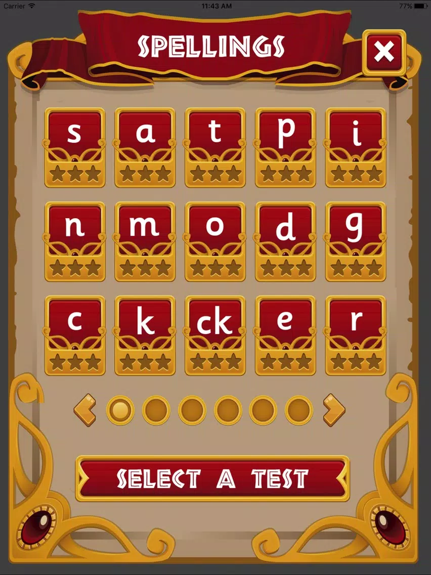 Zrzuty ekranu Mr Thorne's Spelling with Dragons iPad 