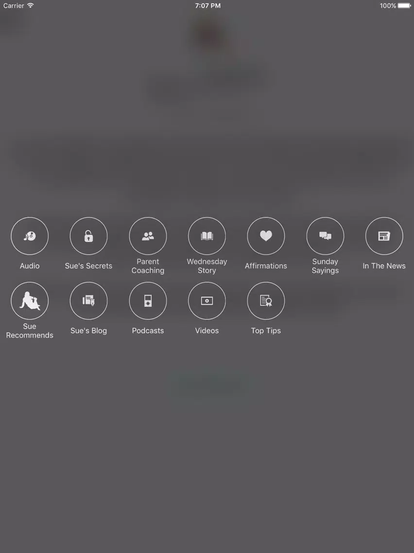 Sue Atkins' Parenting Made Easy iPad  سکرین شاٹس