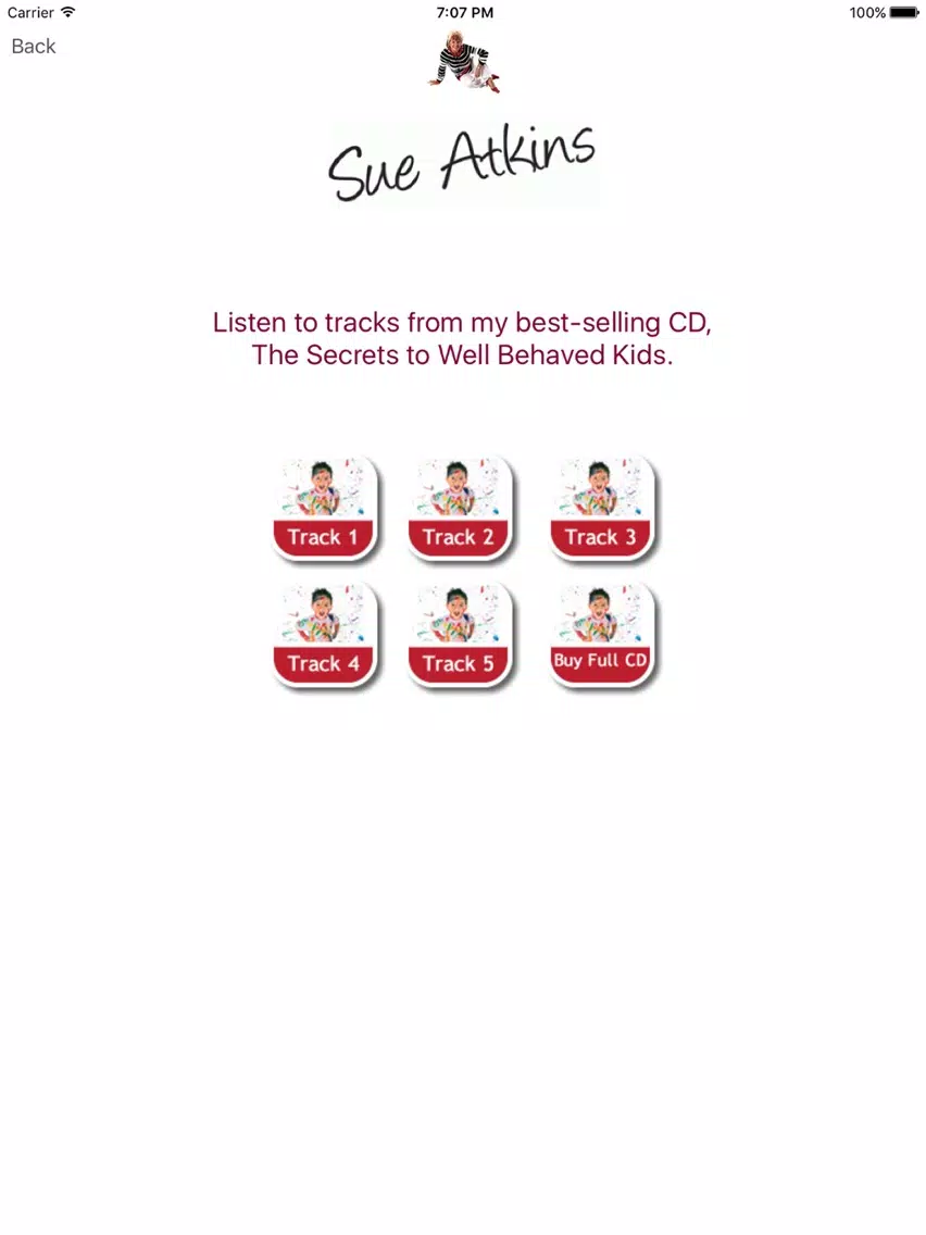 Sue Atkins' Parenting Made Easy iPad  سکرین شاٹس