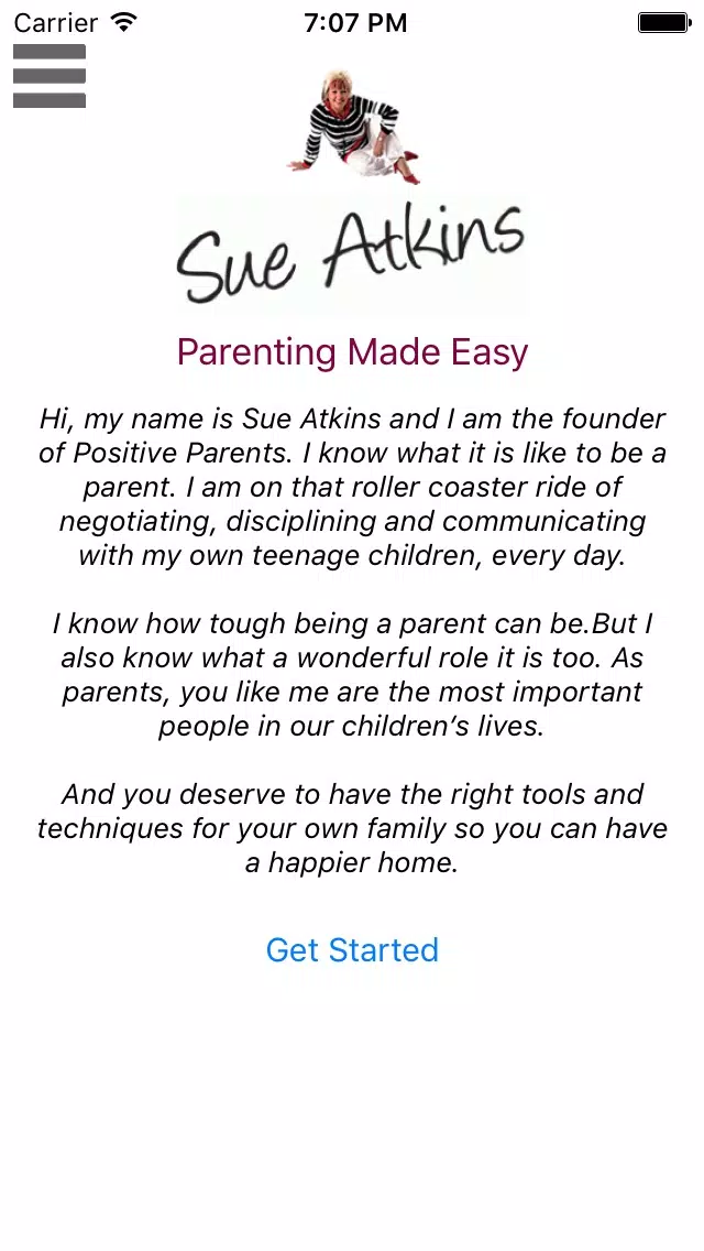 Sue Atkins' Parenting Made Easy سکرین شاٹس