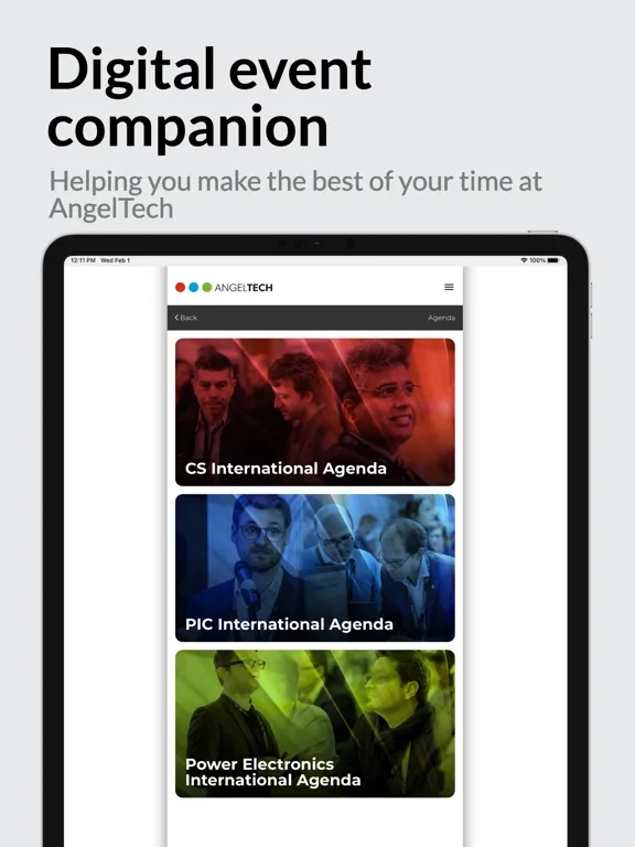 Tangkapan skrin AngelTech iPad 