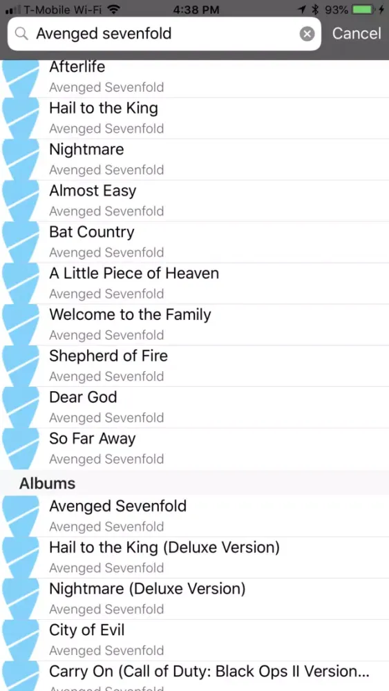 Music Drop For Apple Music 스크린샷