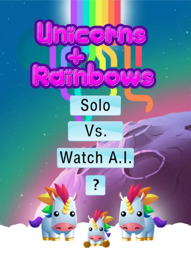 Screenshot di Unicorns and Rainbows iPad 