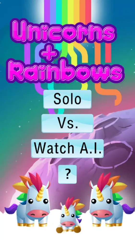 Screenshot di Unicorns and Rainbows