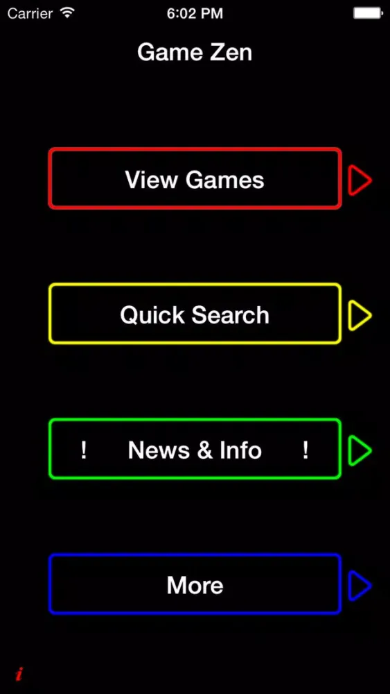 Ảnh chụp màn hình của GameZen: Video Game Database & Search Companion