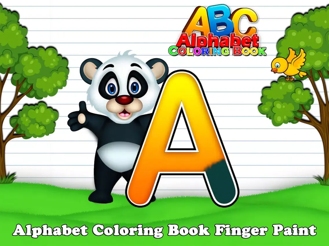 Screenshot di Abc Alphabet Coloring Book - Abc Tracing iPad 
